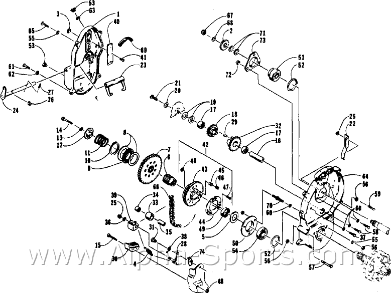 Arctic Cat Snowmobile OEM Parts Diagrams