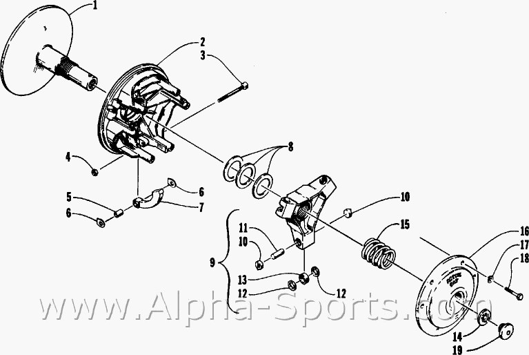 AC SN Arctic Cat Snowmobile Parts, OEM Arctic Cat Parts, Arctic