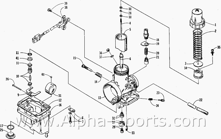 Arctic Cat 500 Carburetor Diagram - Free Wiring Diagram