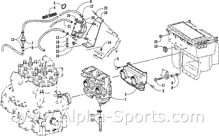 Arctic Cat Snowmobile OEM Parts Diagrams