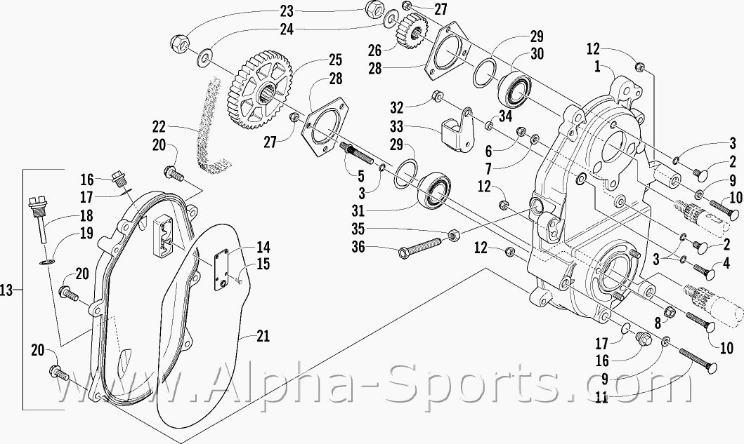 Arctic Cat Snowmobile OEM Parts Diagrams